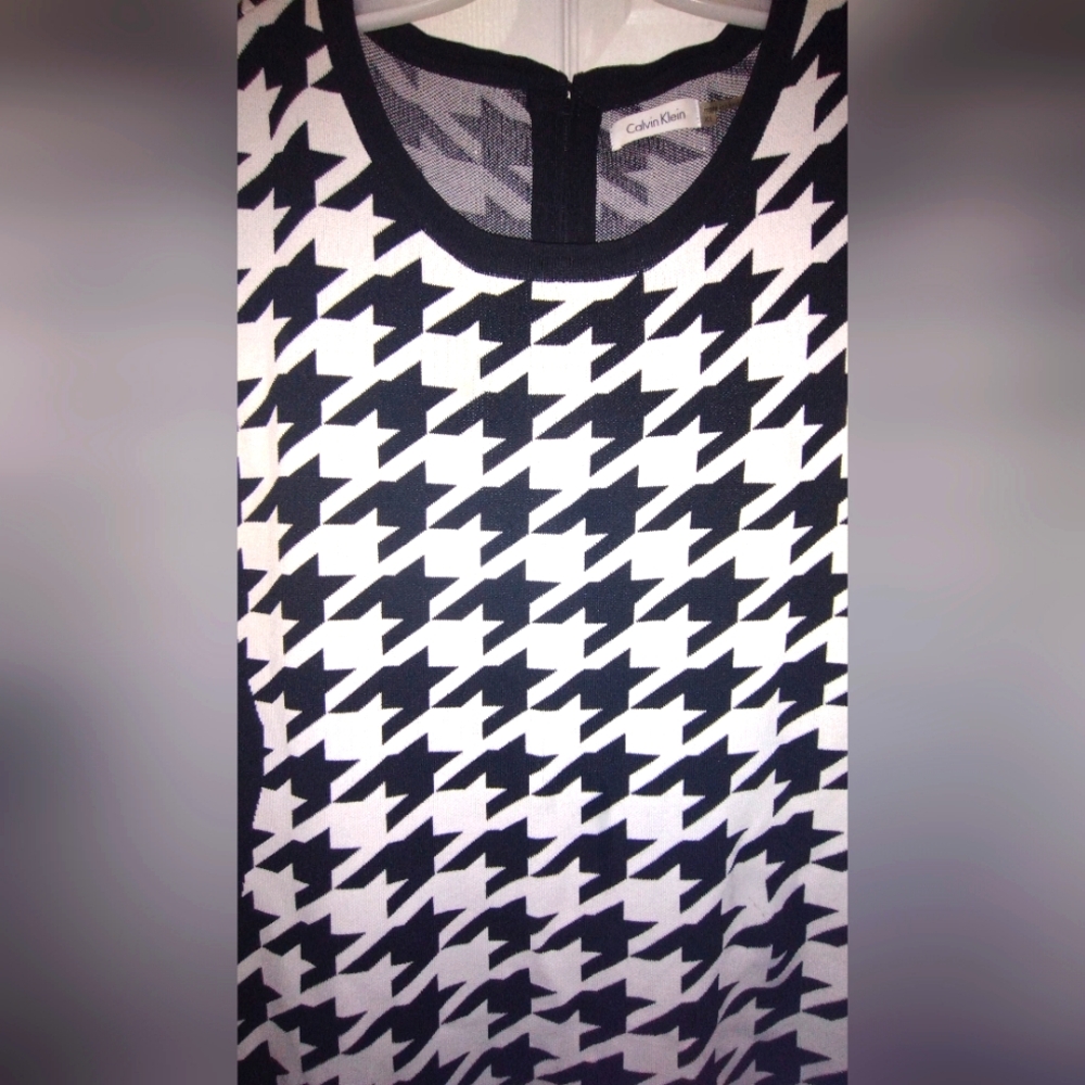 Calvin Klein Checked dress#